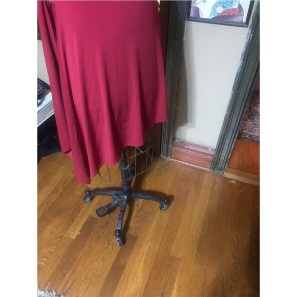 Halston One Shoulder Dress with Attached Belt NWT - Picture 5 of 14